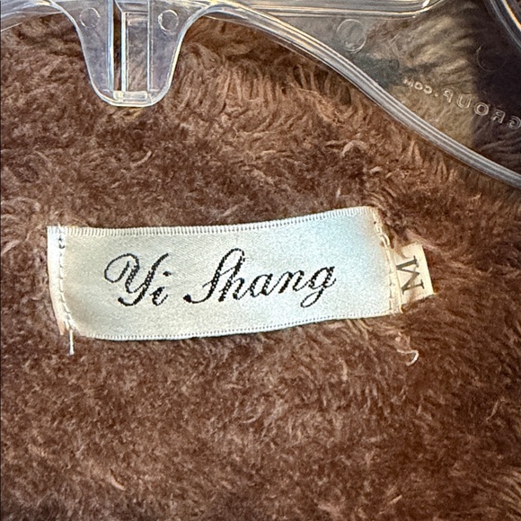 Yo Shang Women's Size Medium Black Faux Fur-Lined Light Weight Jacket Mob-Wife - Picture 2 of 7